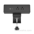 prise USB de couleur noire avec chargeur